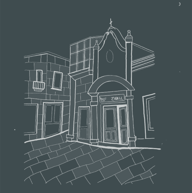 Ilustración Casa Zirall